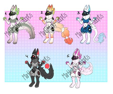 Protogen Adoptables Auction Closed By Marbleducky Adopts On Deviantart