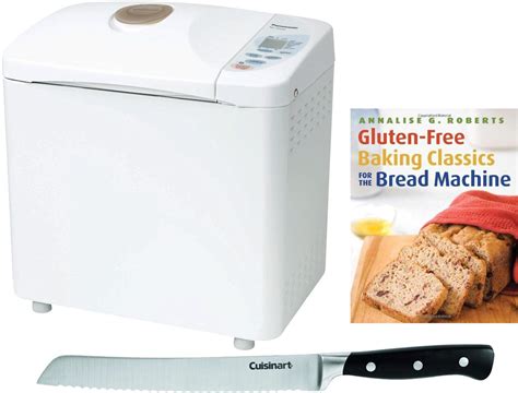 ‍ easy digital controls and an.easy digital controls and an automated yeast and raisin/nut dispenser let you bake up an amazing variety of bread at. Panasonic Automatic Bread Maker w/ Gluten Free Bread ...