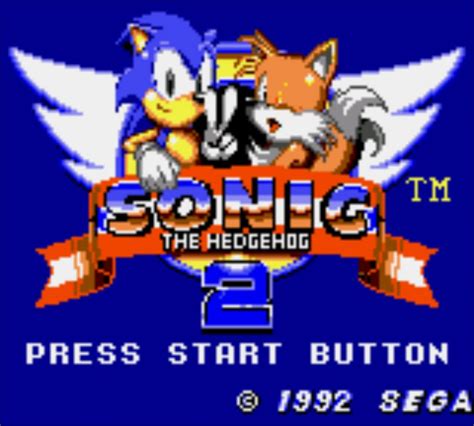 Sonic The Hedgehog 2 Game Gear Joes Retro Gaming