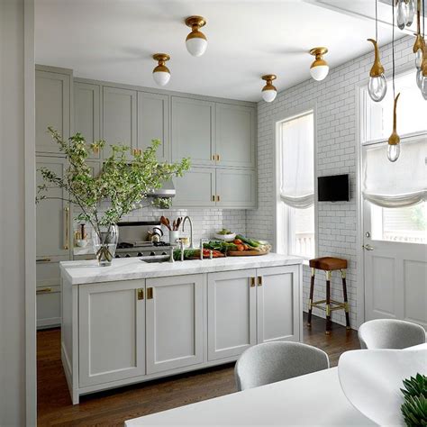 Kitchen inspiration farrow ball painting kitchen cabinets painting cabinets is a quick and simple way to upgrade the look of your kitchen depending on the look and amount of sheen you d like you can use either estate eggshell or full gloss an inspirational image from farrow and ball green blue dining. 12 Farrow and Ball Kitchen Cabinet Colors For The Perfect ...