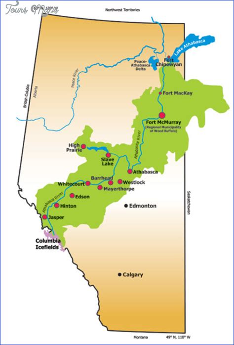 Athabasca Map