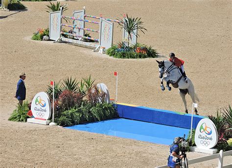 Equestrian Jumping At The Olympic Games