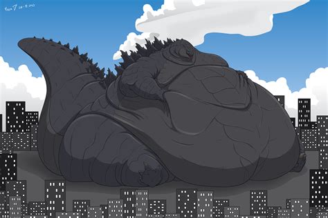 Bigger Godzilla Commission By Quente Fur Affinity Dot Net