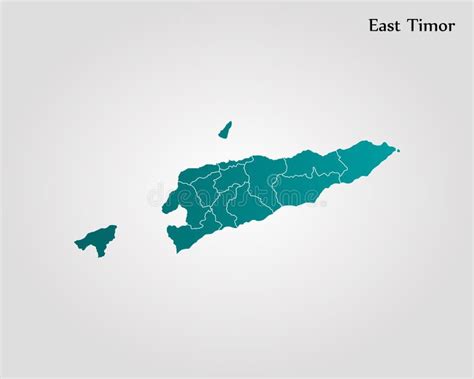 Map Of East Timor Stock Illustration Illustration Of Land 103891748