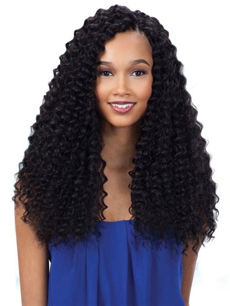 Freetress hair extension ponytail drawstring long curly style hollywood girl. 3X PRE-LOOP DEEP TWIST 16" - FREETRESS SYNTHETIC CROCHET ...