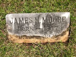 James M Moore Memorial Find A Grave