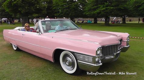 Pink Cadillac Convertible Attracts Attention At Classic Car Show Youtube