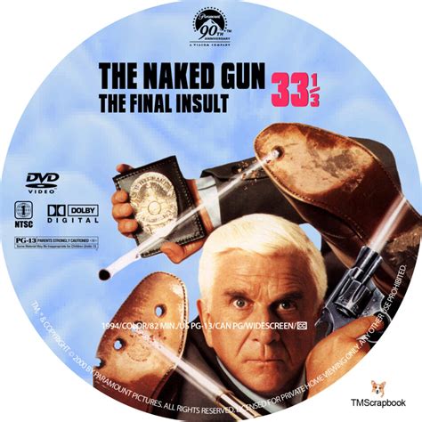 The Naked Gun The Final Insult Dvd Label R Custom My XXX Hot Girl