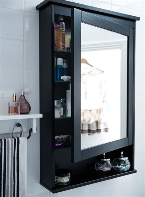 Hemnes Mirror Cabinet With Door Best Ikea Furniture For Small