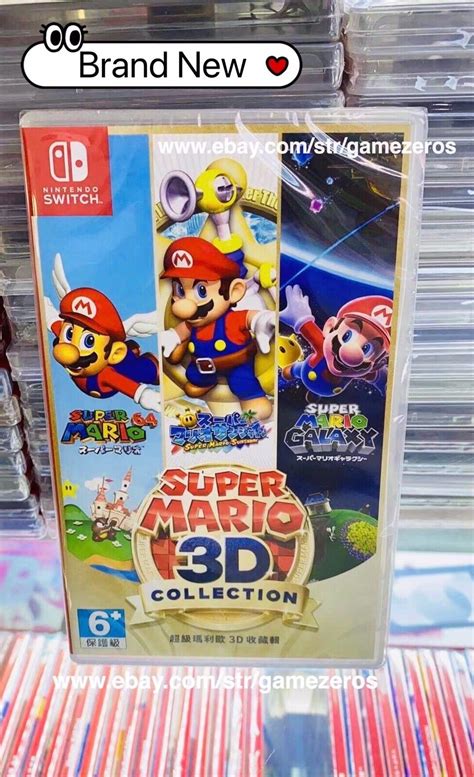 Super Mario 3d All Stars Nintendo Switch 2020 New 45496596743 Ebay