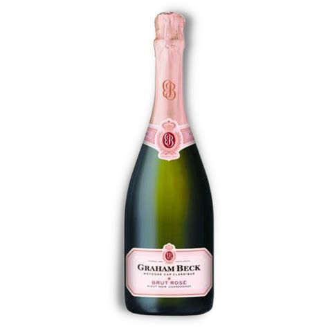 graham beck brut rosé 750ml gemelli liquor