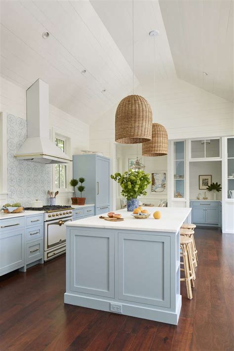 12 Great Paint Colors For Kitchen Islands Southern Living