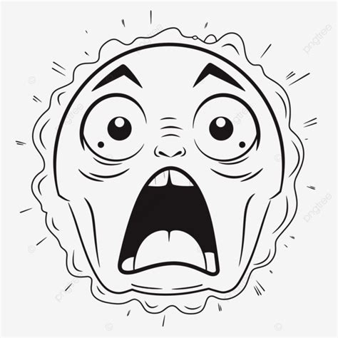 Shocked Face Drawing Png Vector Psd And Clipart With Transparent