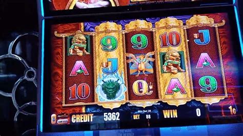 5 Dragons Good Fortune Slot Machine 5000 Cash In Double Or Nothing