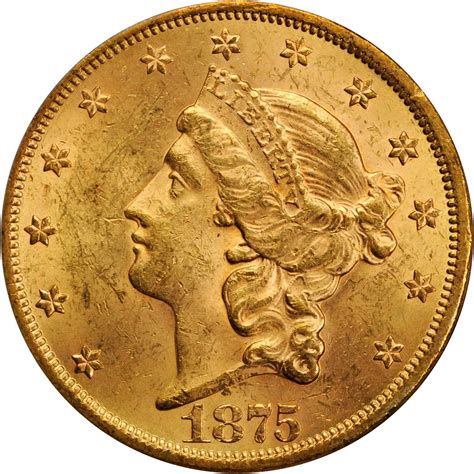 Value Of 1875 20 Liberty Double Eagle Sell Rare Coins