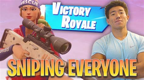 Dominating Solos Sniping Everyone Fortnite Battle Royale Youtube