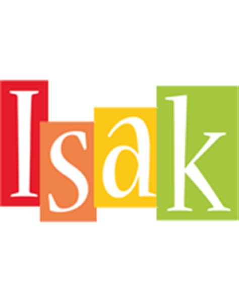 Someone with great intelligence and beauty; Isak Logo | Name Logo Generator - Smoothie, Summer ...