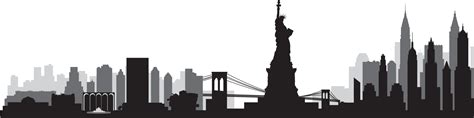 New York City Silhouette Transparent Png All