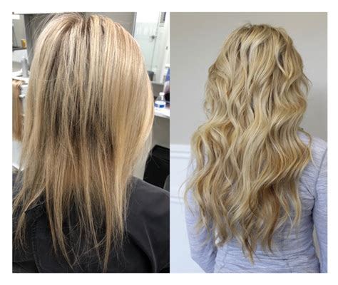 Nbr Hair Extensions Before And After Shaina Wallis