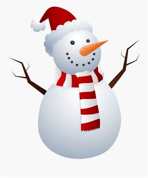 Snowman Cliparts Transparent Santa Visit Snowman Free Transparent