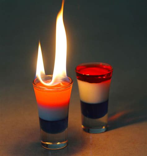 Make A Red White And Blue Holiday Shooter Alcohol Blue Drinks