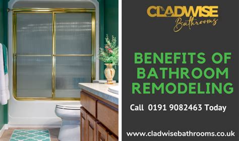 Benefits Of Bathroom Remodeling Cladwise Bathrooms Ltd