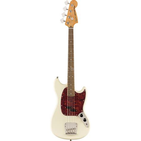 Fender Squier Classic Vibe S Mustang Bass Il Olympic White Music