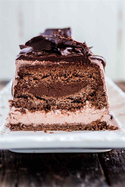 Chocolate Ice Cream Cake Olivias Cuisine