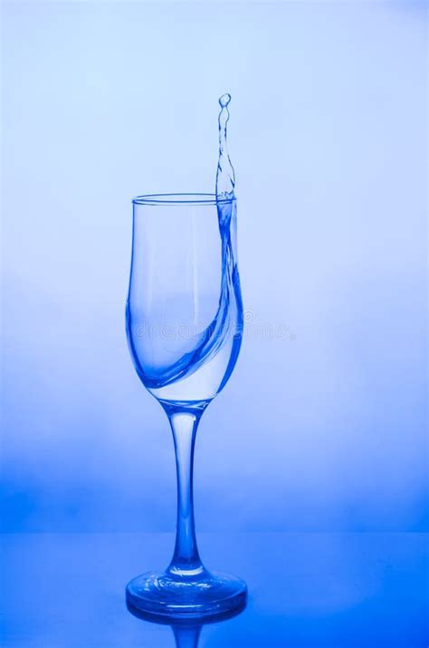 Water Splash In A Glass Stock Photo Image Of Beverage 85224912