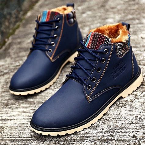 Waterproof Fashion Ankle Boots For Men Mens Winter Boots Boots Men