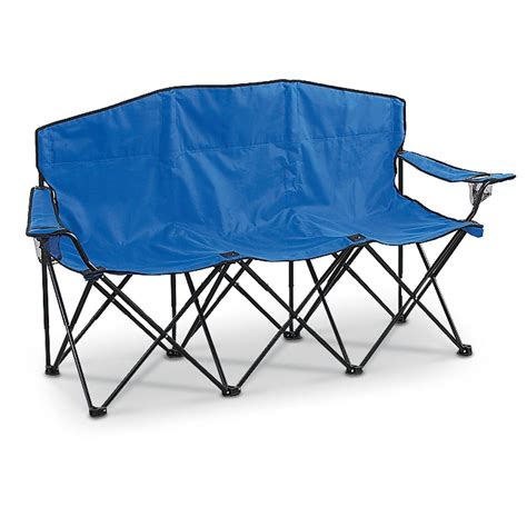Weight capacity, oversized shape and extra plush padding, the guide gear® club chair will soon be your favorite. Guide Gear® 3 - seat Camp Chair - 172575, Chairs at ...