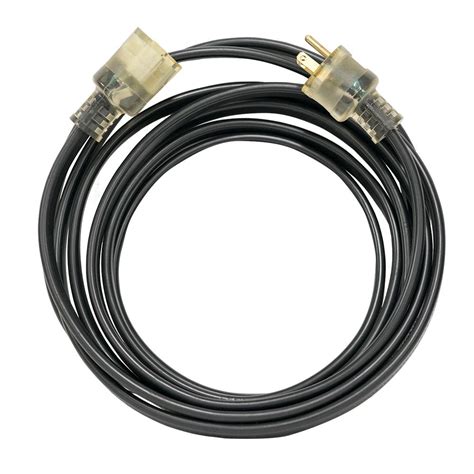 These cords are designed to handle harsh winter conditions. Southwire 15 ft. 12/3 Convention Center Outdoor Heavy-Duty ...
