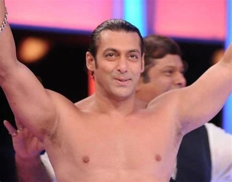 Shirtless Bollywood Men Salman Khan Topless On Tv