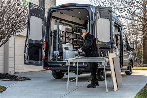 Van Shelving Storage Transport Solution For Woodworkers