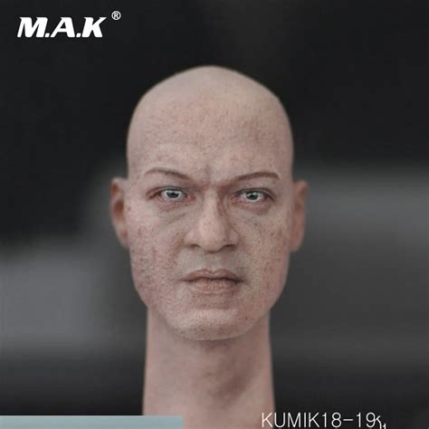 Kumik18 14 16 Scale Figure Accessory Male Head Sculpt For 12 Action Figure In Action And Toy
