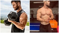Try Chris Hemsworth's Five-Move Dumbbell Workout to Build Muscles Like Him