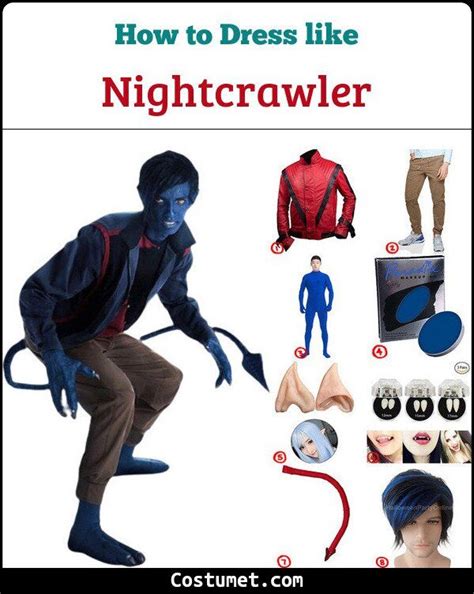 Nightcrawler Costume For Cosplay And Halloween 2022 Cool Costumes