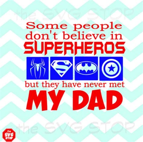 Superhero Dad Design Svg And Studio Files For Cricut By Svgstop