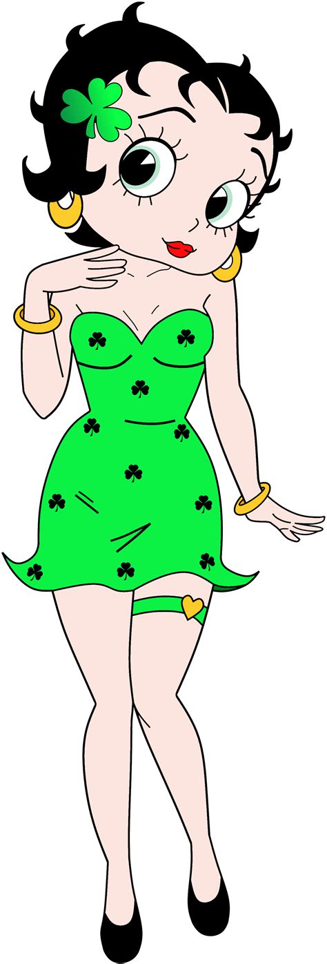 Betty Boop Anime St Patrick S Day Render Betty Boop Photo 41308714