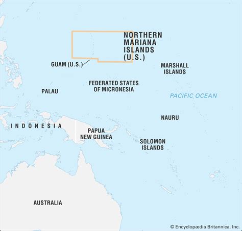 Northern Marianas Islands Map Cities And Towns Map