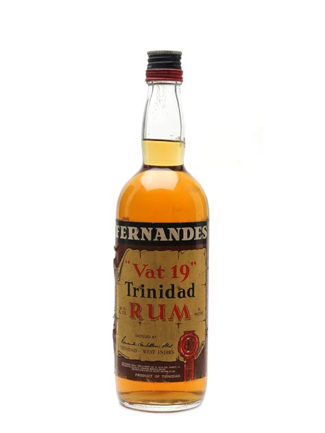 Fernandes Vat 19 Trinidad Rum Lot 44809 Buysell Rum Online