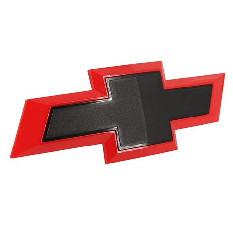 Buy Front Grille Black Red Bowtie Emblem Badge Compatible With 2019