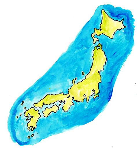 The country of japan consists of several fairly mountainous islands which are often referred to as the japanese archipelagothey are cut off from the asian mainland by the sea of japan or east sea. Printable Map of Japan | Printable maps, Japan, Map skills