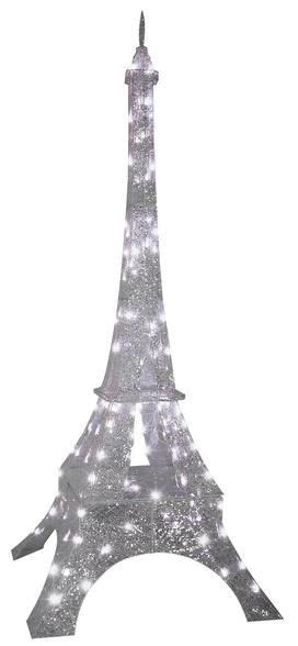 Sparkle Crystal Splendor Eiffe Christmas Yard Decorations Light