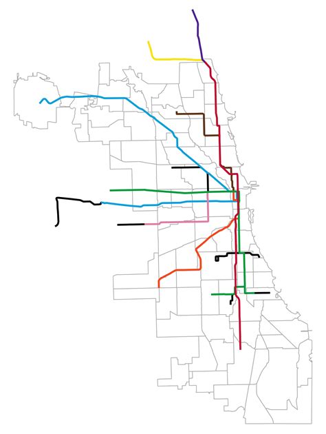 chicago numtot 🚇🚌🚲 na twitteri a map of closed l lines which the cta terminated service on