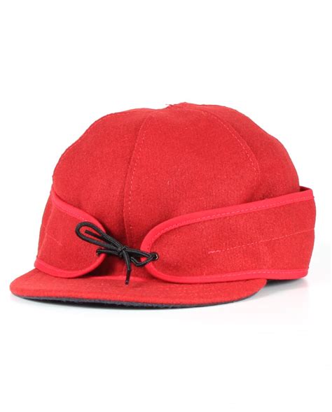 Stormy Kromer Mens Original Wool Cap Red Fort Brands