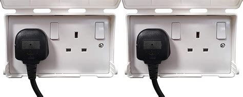 Babysecurity Electric Plug Socket Cover 2 Pack Double Proofing