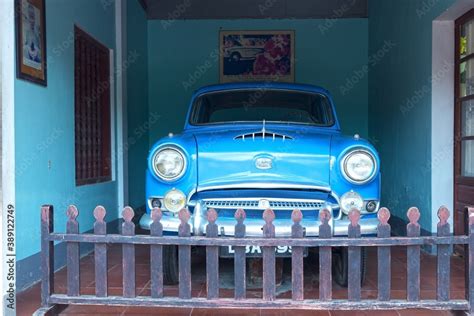 Blue Austin Car In Which Buddhist Monk Thich Quang Duc Was Driven To