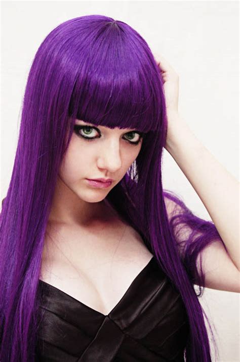 Deep Purple The Latest Trends In Womens Hairstyles And