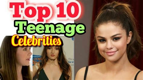 Top 10 Most Beautiful Teenage Celebrities In The World Youtube